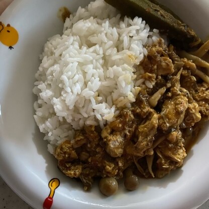 いつもとひと味違うカレーも簡単に出来て
美味しく頂きました。